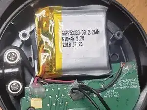 AKG N60NC - warning on battery