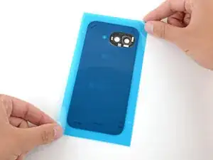 Google Pixel 9a Rear Cover Inner Adhesive Application