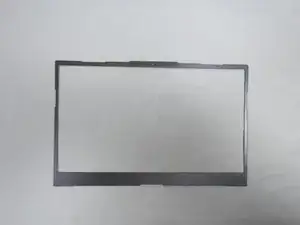 Upper screen frame