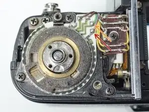 Pentax LX ISO Resistor Cleaning