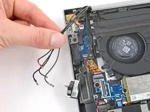 HP EliteBook 840 G9 Fan Cable De-Routing
