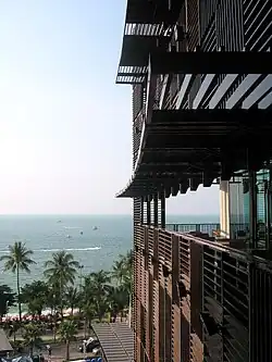 View of the Bay of Bangkok