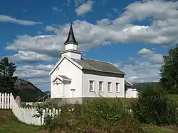 View of the village chapel