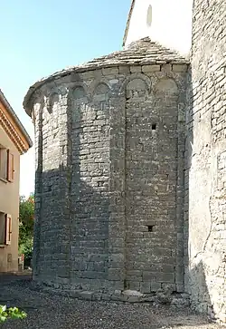 The church of Valflaunès