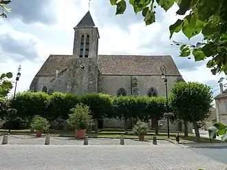 The church in Machault