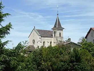 The church in Bossey
