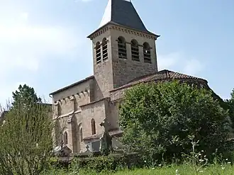 The church in Fourmagnac