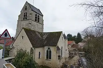 The church of Villers-Agron-Aiguizy