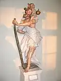 St. Christopher (1750) (currently in the Stadtmuseum in Überlingen)
