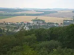 A view from Velký Kosíř mountain