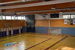The school gym