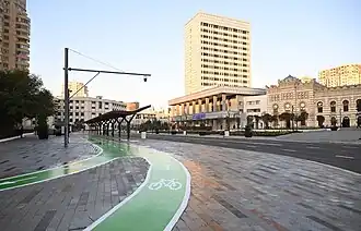 Bike Lanes linking to Central Station