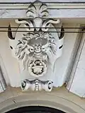 Lion on a building