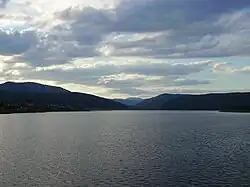 View of the reservoir