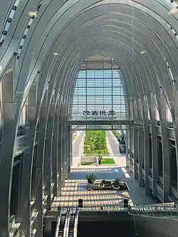 Interior of Hangzhou West Station