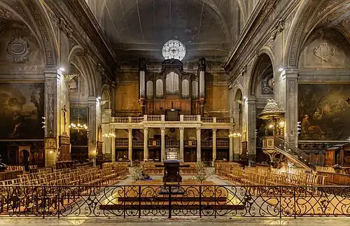 The nave seen from the choir.