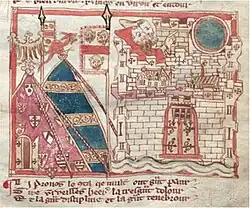 La Destructioun de Rome, "Le Roy de Esclevoni"