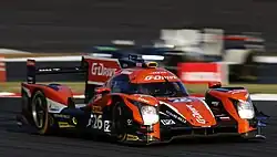 The No. 26 car entered by G-Drive Racing at the 2016 6 Hours of Fuji