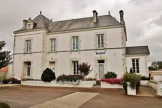 Town hall of Grosbreuil
