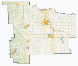 Foothills County is located in Foothills County