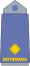 Second lieutenant (Botswana Defence Force Air Wing)[23]