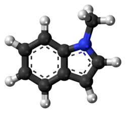 1-Methylindole molecule