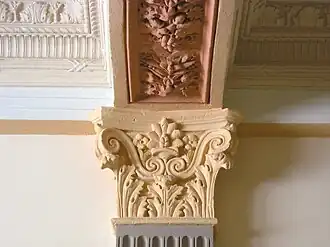 Stuccoed ornament (interiors)