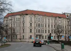 The tenement houses at 12 Pope John Paull II Avenue.