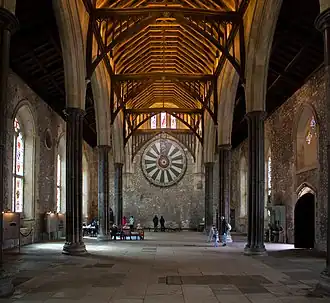 The interior of the Great Hall