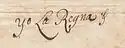 Elisabeth Farnese's signature