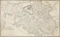 Boston in 1834, prior to filling in the South Cove