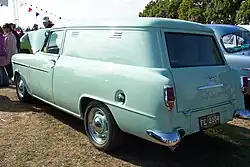 Holden Panel Van (with non-standard wheels)