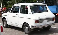 1969–1970 Daihatsu Fellow Custom sedan (rear)