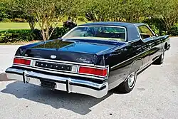 1978 Marquis Brougham two-door hardtop, rear view