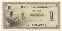 1 piastre (Indochina), 1951