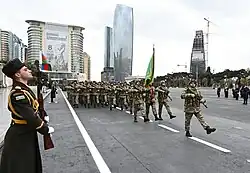 Personnel of the 1st Army Corps.