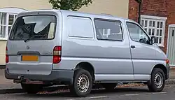 2001 Toyota HiAce Powervan GS SWB 2.4 (LXH12; pre-facelift, UK)
