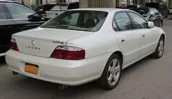 Acura TL (2002 facelift; rear)
