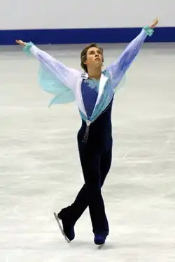 Adam Rippon at the 2008 World Junior Championships