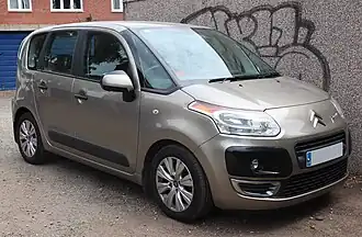 A five-door passenger car.