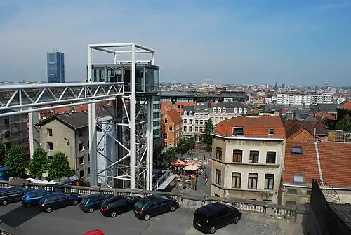 View from the Place Poelaert/Poelaertplein