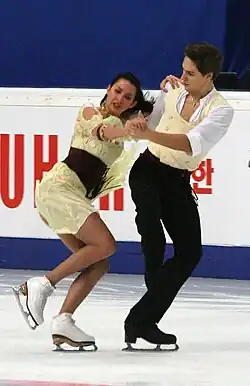 Ksenia Monko and Kirill Khaliavin at the 2012 Rostelecom Cup