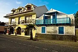 At Cap Verde on Sal. Beautiful houses