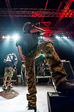 Kublai Khan performing in 2015