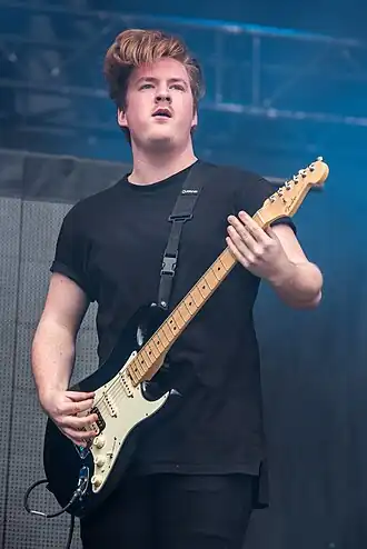 Rhythm guitarist Cody Quistad