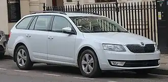 Škoda Octavia 3rd generation after pre-facelift