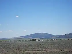 View of Fort Rock from Fort Rock State Park