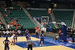 Men's basketball game, 2018