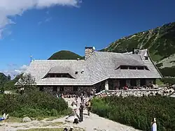 Mountain hut in Dolina Pięciu Stawów Polskich