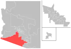 Map of District 23: Approved January 21, 2022